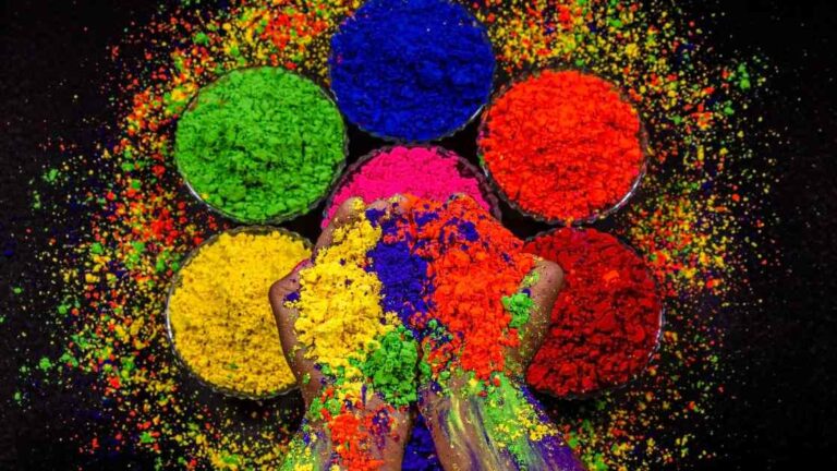 A Science and an Astrological Event beyond Colours (Holi)