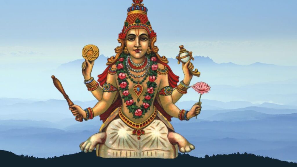 The second incarnation of Vishnu : Kurma avatar