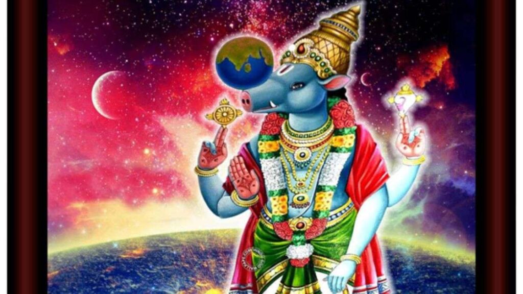The third incarnation of Vishnu: Varaha