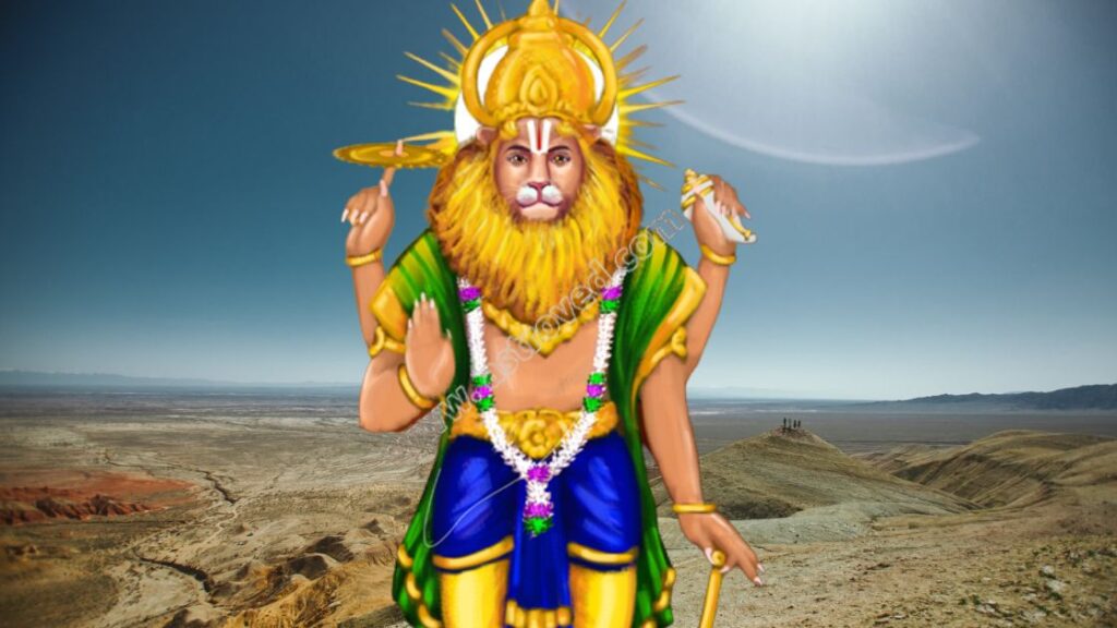 The fourth Avatar of Vishnu: Narasimha