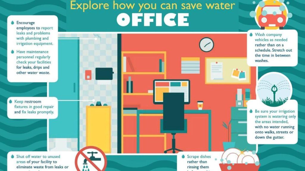 Saving water in Offices