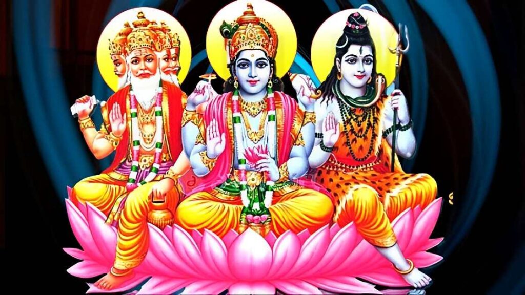 Trinity-Brahma Vishnu Maheshwara