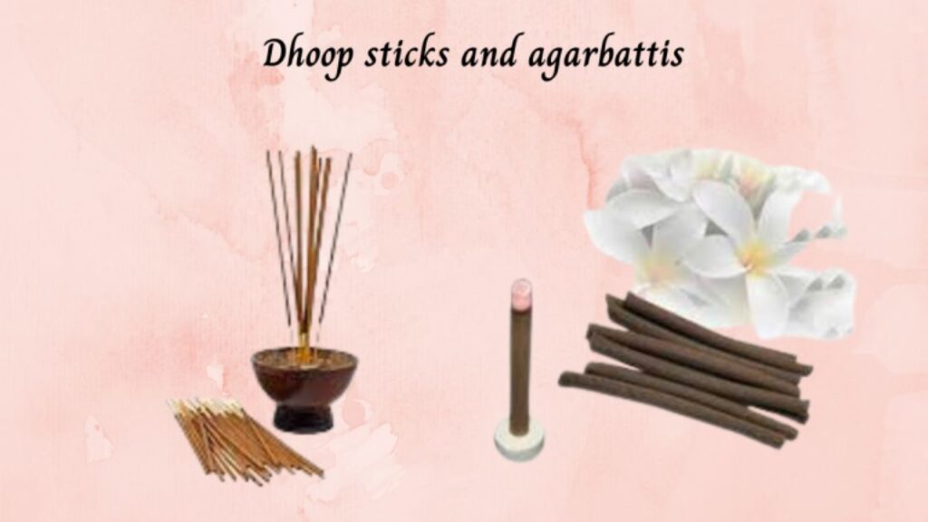 Dhoop sticks and agarbattis