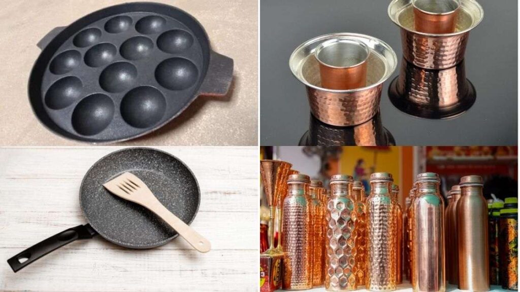 Metal Cooking and Kitchen Utensils