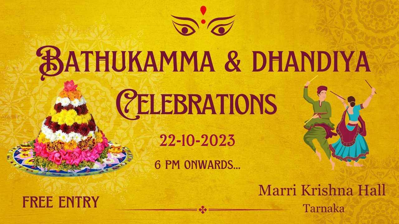 Bathukamma and Dhandiya Celebrations